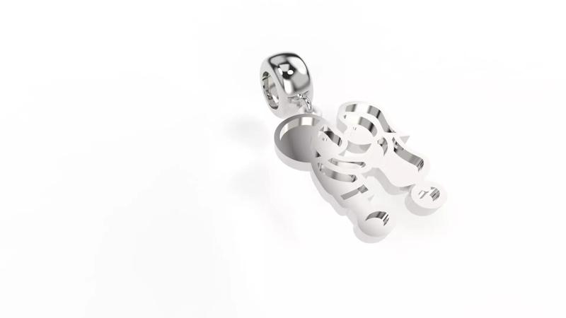 Boy and Girl Charm