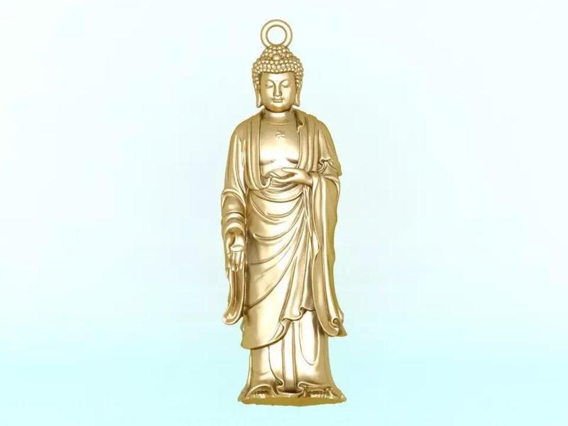 Amitabha Buddha Pendant - Adida Buddha pendant