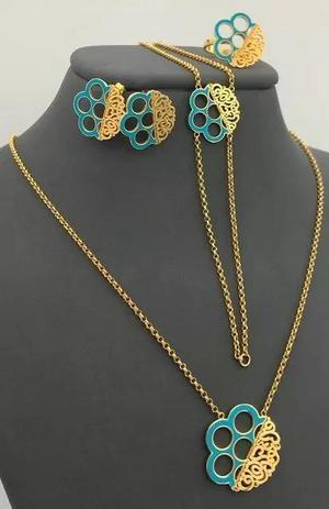 islamic set necklace kolye ring yuzuk earning kupe