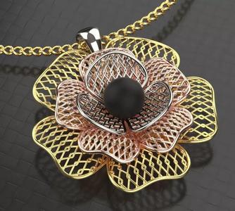 Ultra vision necklace 3d