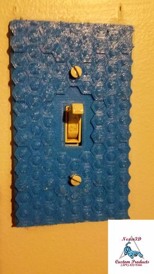 Honeycomb Lightswitch Cover