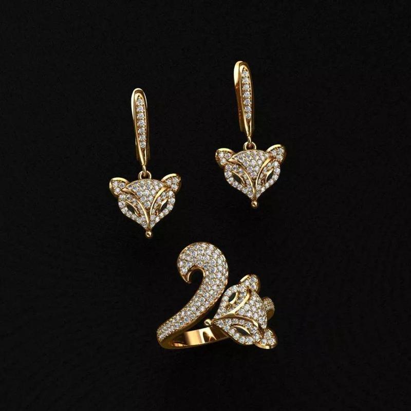Ring and Earrings