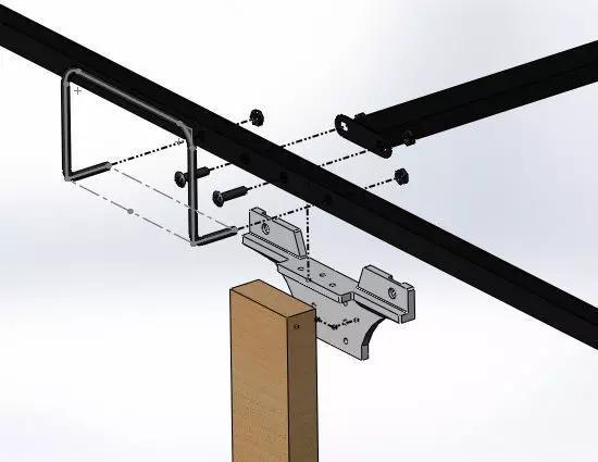 Renfort pour lit amovible