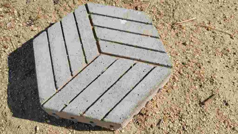 Large  Concrete Paver Mold