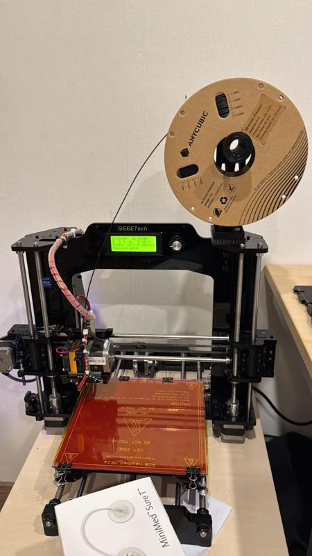 Filament holder + guide GEEEtech Prusa i3X