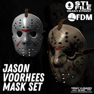 Jason Voorhees Masks Set