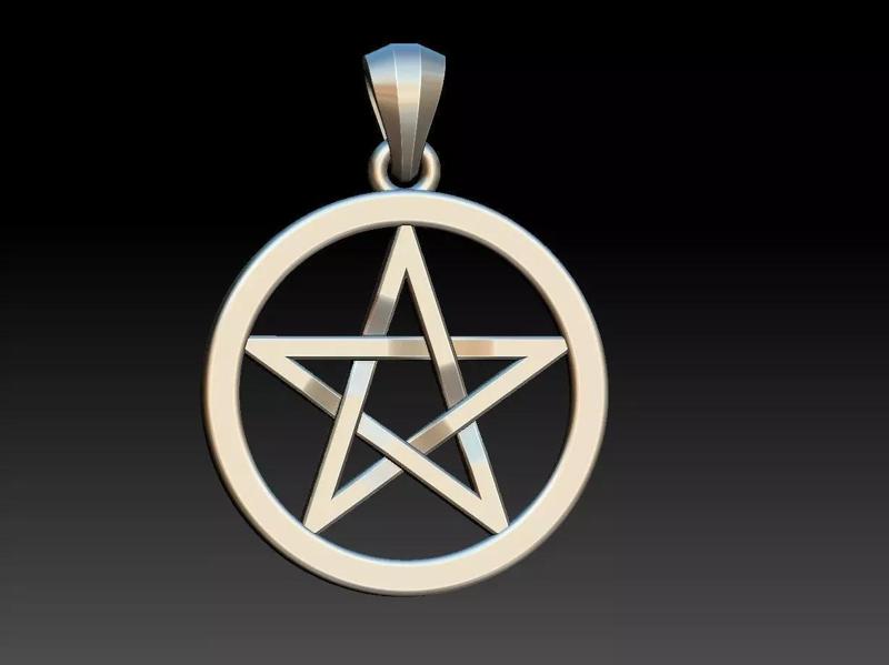 Pentagram pendant