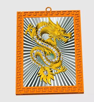 Dragon china style pendant Reliefs 24