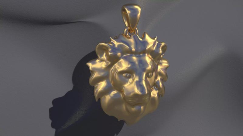 Lion pendant