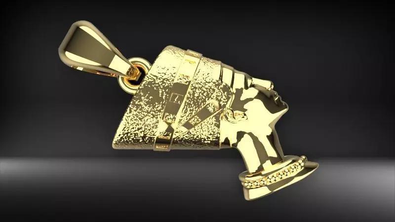 Nefertiti pendant