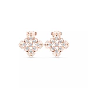 Diamond Studs Earrings 3dm stl renders animation videos details