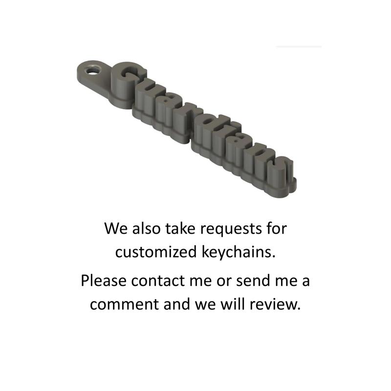 Cleveland Guardians Keychain / Keyring