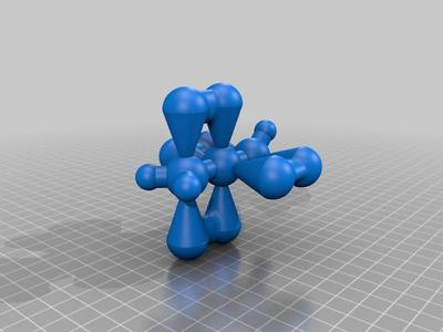 Allene with pi orbitals