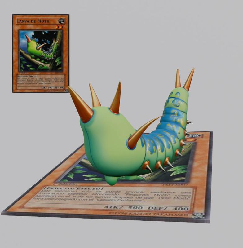 Yu Gi Oh Larvae Moth