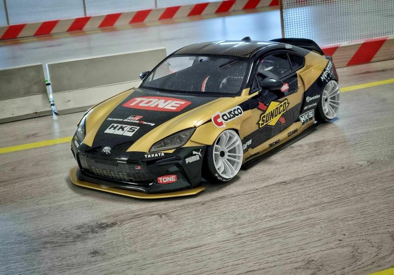 10th scale RC Drift Car Toyota GR86 Wide Body Kit