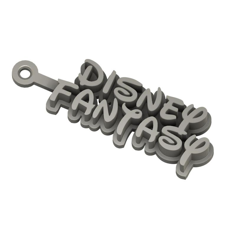 Disney Fantasy Keychain / Keyring