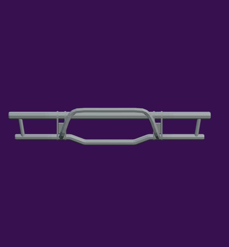 RC CAR BULL BAR BUMPER 066 3D PRINT STL