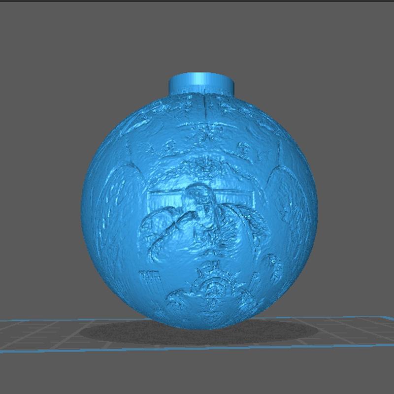 War hammer Christmas ball battle 40 k Rey