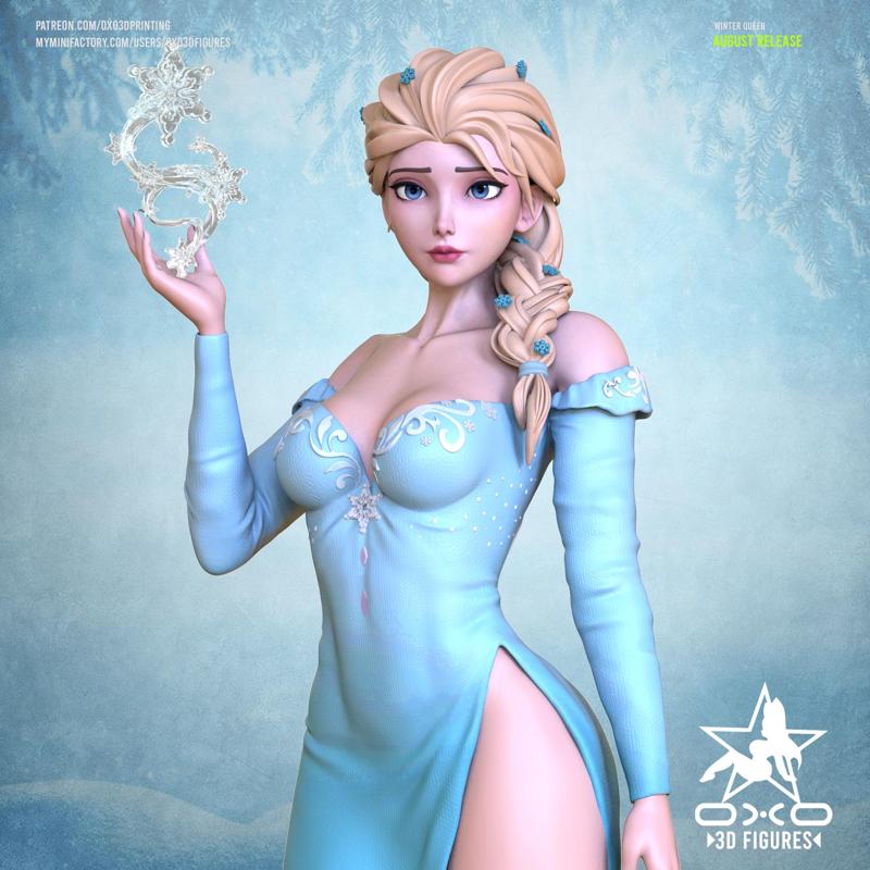 Elsa Tabletop Miniature Figure