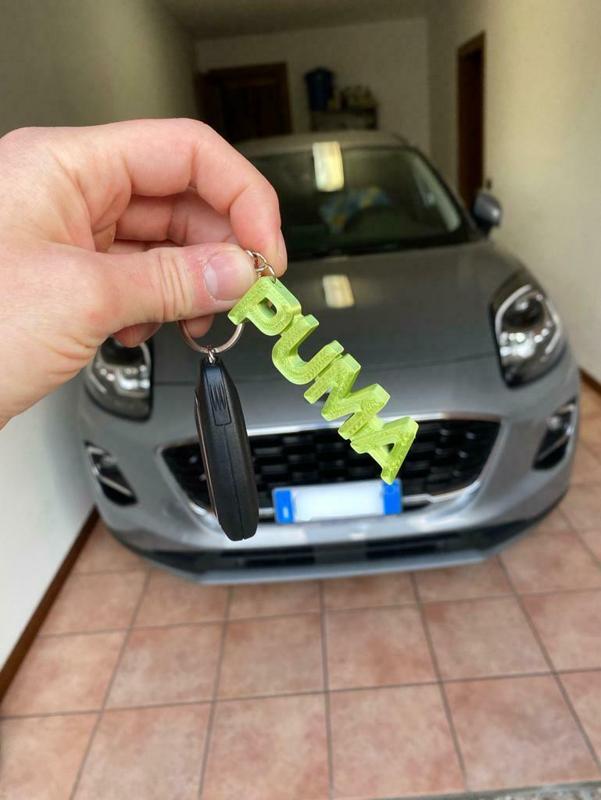 Ford Puma Keychain