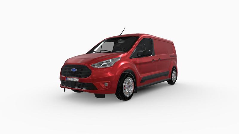 Ford Transit Connect (Race Red)