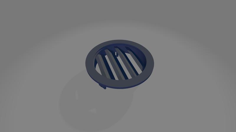 Mondeo MK3 -Yan cam hava ızgarası / Side window air grille