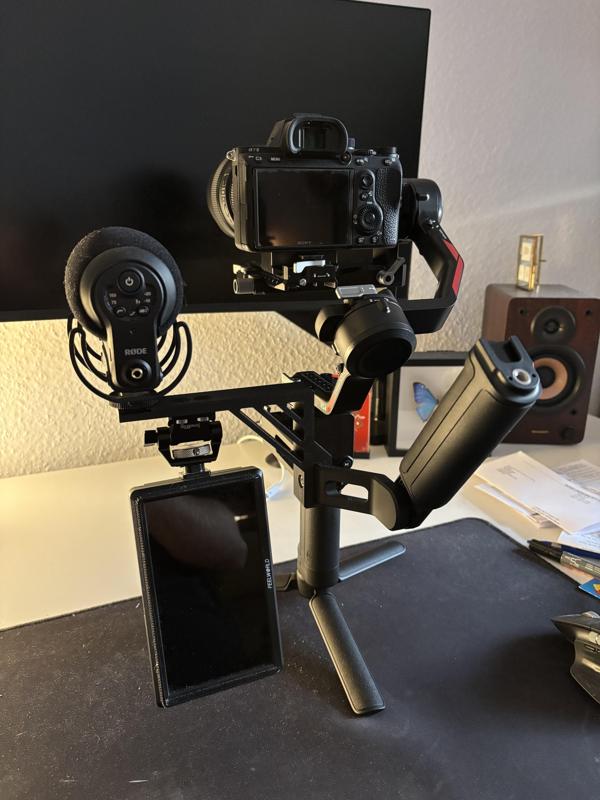 DJI RS4 Monitor Halterung