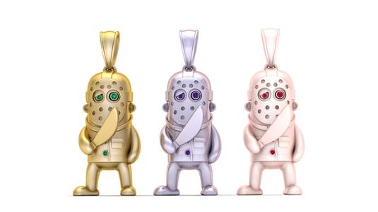 Masked Slayer Pendant
