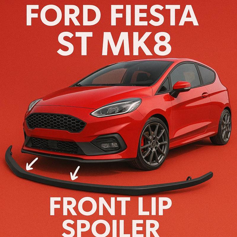 Ford Fiesta Mk8 Mk8.5 Lip FRONT SPLITTER/AERO-BUMPER