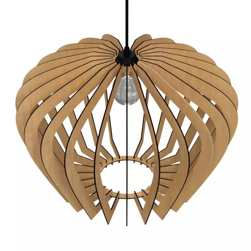 CEILING LIGHT LAMP 3D PRINT AND LASER CUT FILES MODEL 14