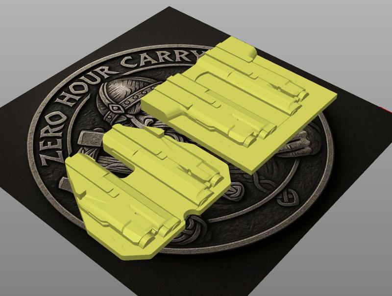 Canik TP9 SFT TLR-7 IWB Taco Style Holster Mold Ambidextrous