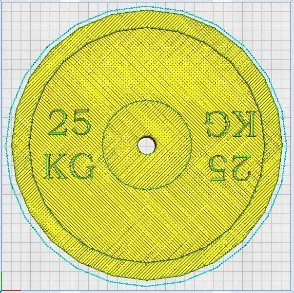 Bumper Plate 25 Kg