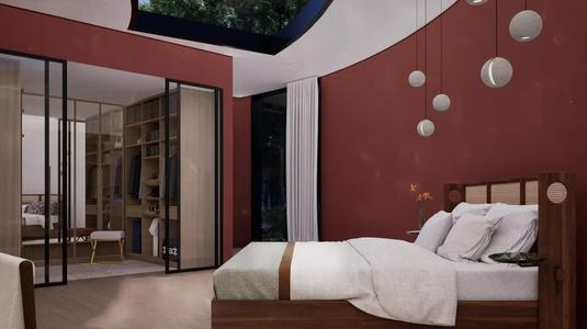 CASA MODERNA - MODELO 3D COMPLETO - INTERIOR Y EXTERIOR