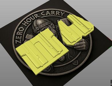 Springfield Hellcat Pro Holster Mold with Olight Baldr RL – H11 Pro Compatible – IWB Taco & OWB – Left & Right – TrimJigg Included