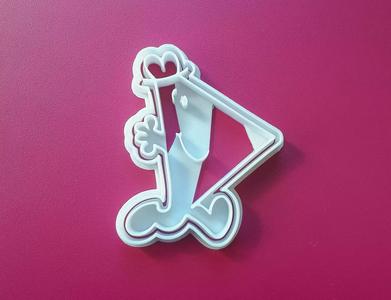 Mr Rush Cookie Cutter