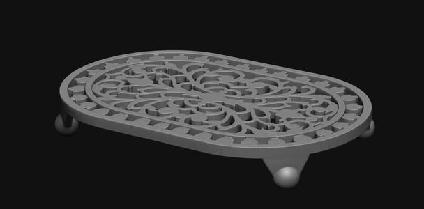 Oval Trivit 3d Print model