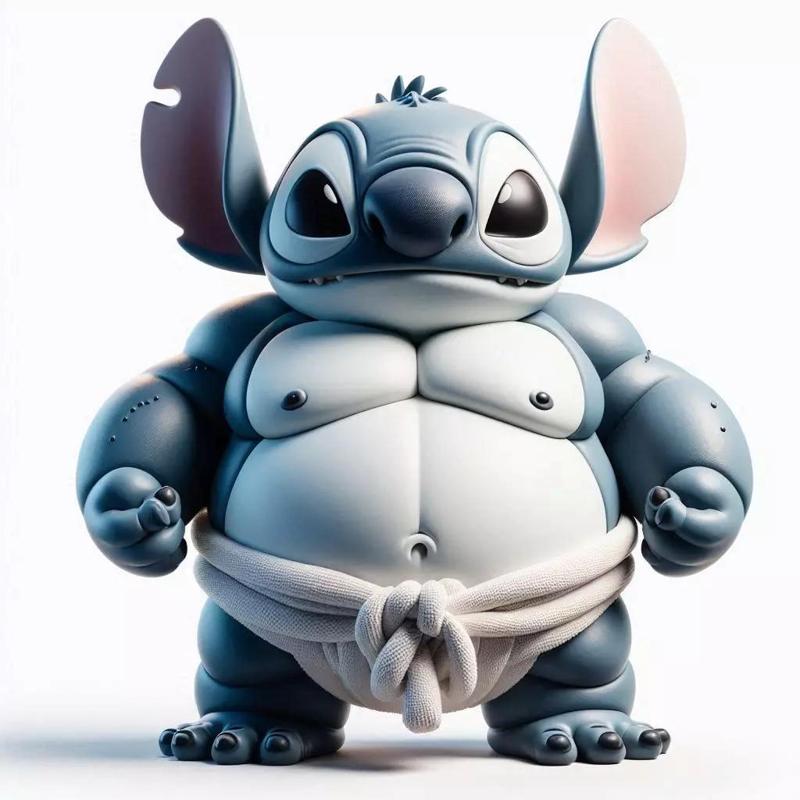 The  Sumo Stitch Mischievous Heavyweight