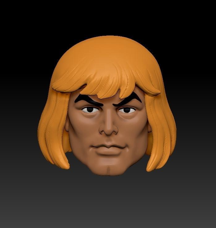 He-man Filmation model 1 Motuc - Head for action figure