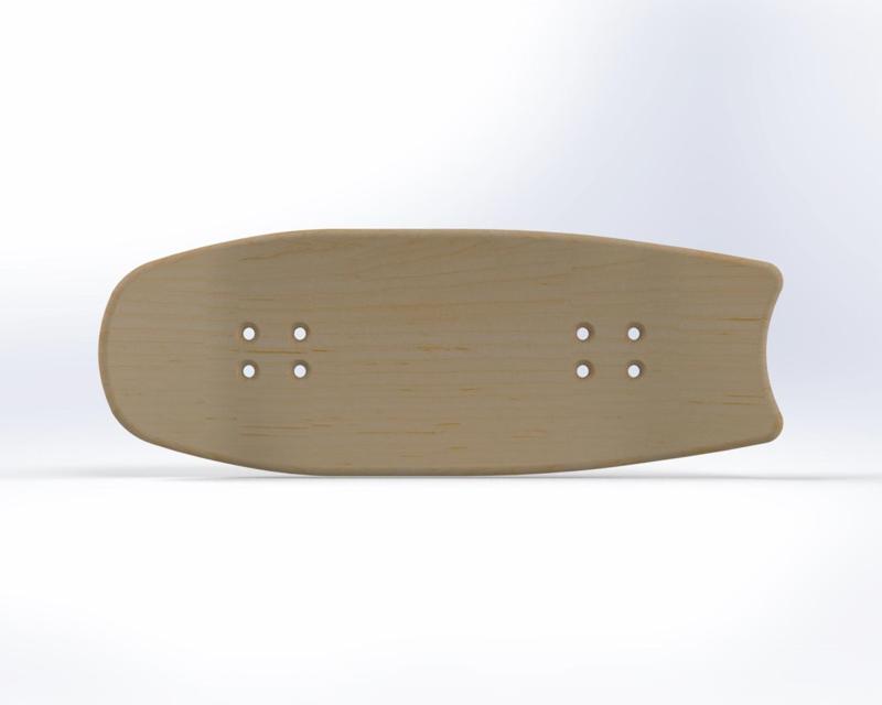 Fingerboard deck 36mm Dovetail Medium Concave