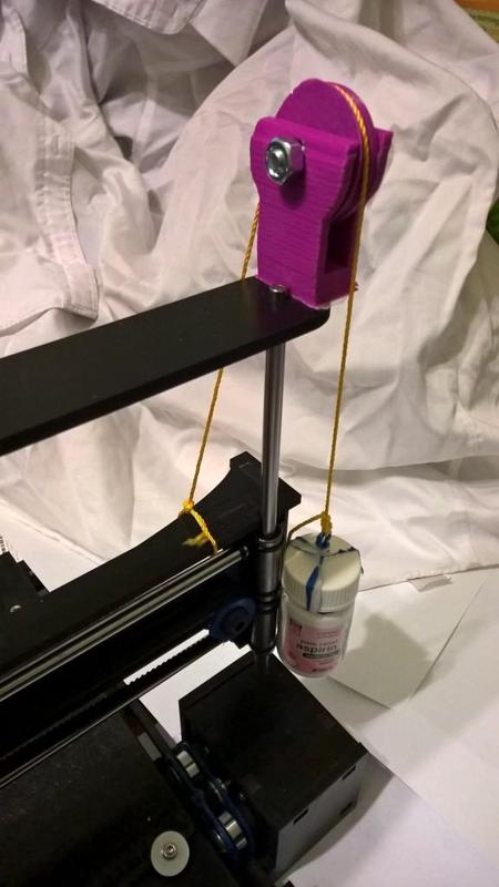 QU-BD OneUp/TwoUp Pulley for Gantry Counterweight