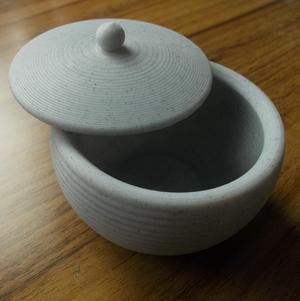 Grooved Trinket Container