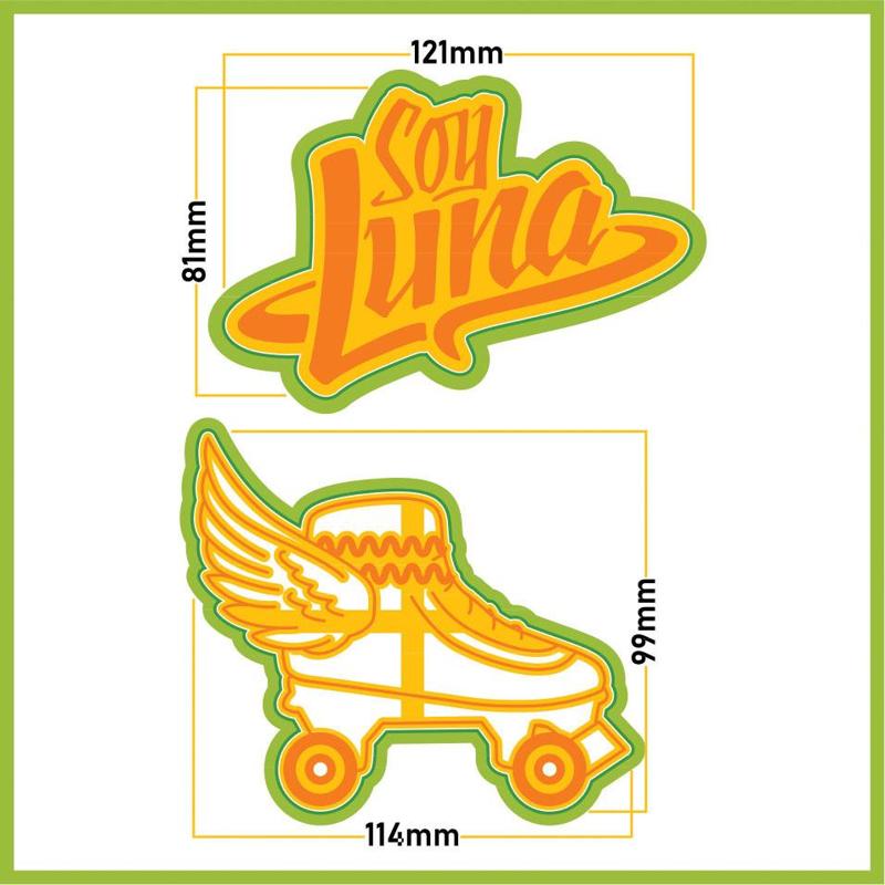 Cookie Cutter - Cookie Cutter - Soy Luna Logo and Skateboard BIG