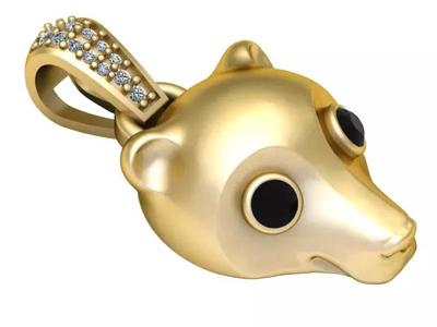 Kids Gold Locket Pendant