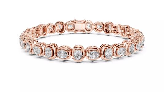 Tennis Bracelet 3dm stl renders Animation video details