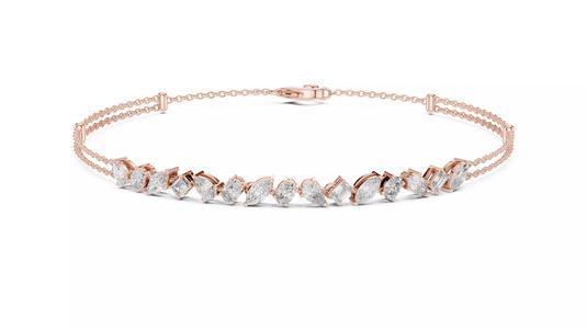 Tennis Bracelet 3dm stl renders Animation video details