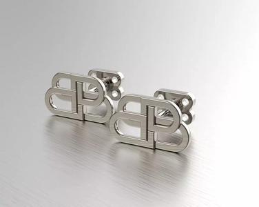 Balenciaga earrings BB