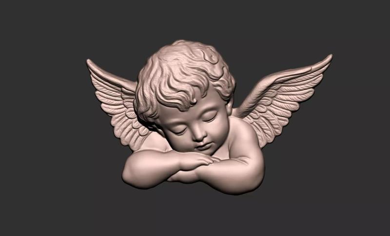 Baby Angel Pendant 05