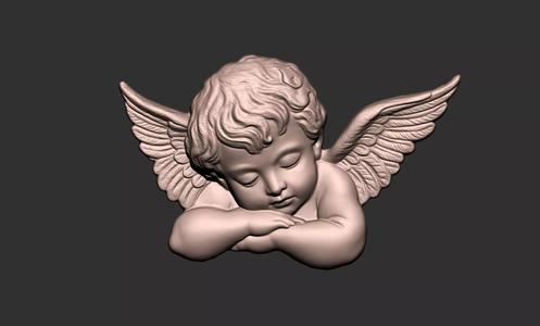 Baby Angel Pendant 05
