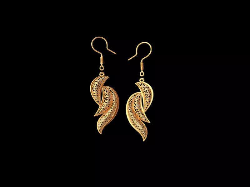 Light earrings