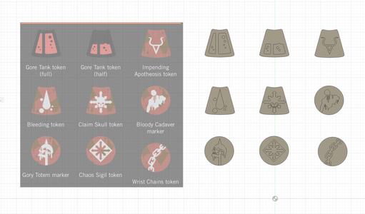 Tokens for the Viscera Traders
